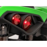 JOKO Elektrická Štvorkolka Maverick ATV 2x200W 24V, kožené sedadlo, penové kolesá, FM rádio, zelená