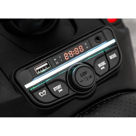 JOKO Elektrická Štvorkolka Maverick ATV 2x200W 24V, kožené sedadlo, penové kolesá, FM rádio, zelená