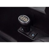 JOKO Elektrický traktor s vlečkou Blast 2x200W 24V, penové kolesá, kožené sedadlo, modrý