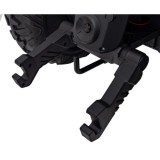 JOKO Elektrický traktor s vlečkou Blast 2x200W 24V, penové kolesá, kožené sedadlo, modrý