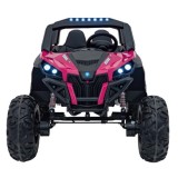JOKO Elektrické autíčko Buggy UTV-MX 2000N 4x75W s LED Svetlom nad Sedadlom, Dvojmiestne kožené sedadlo, penové kolesá, nosnosť