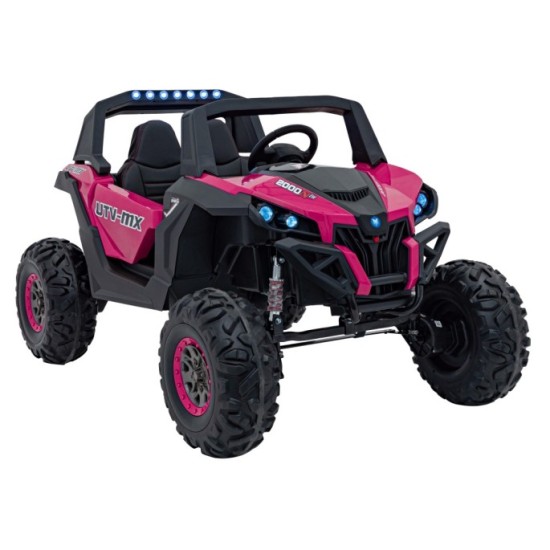 JOKO Elektrické autíčko Buggy UTV-MX 2000N 4x75W s LED Svetlom nad Sedadlom, Dvojmiestne kožené sedadlo, penové kolesá, nosnosť