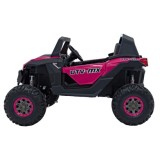 JOKO Elektrické autíčko Buggy UTV-MX 2000N 4x75W s LED Svetlom nad Sedadlom, Dvojmiestne kožené sedadlo, penové kolesá, nosnosť