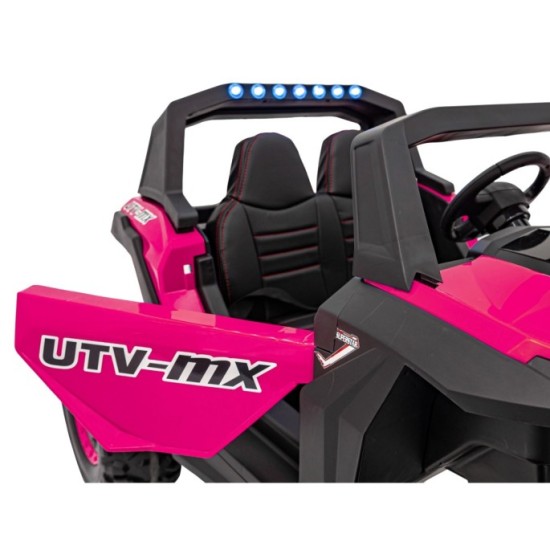 JOKO Elektrické autíčko Buggy UTV-MX 2000N 4x75W s LED Svetlom nad Sedadlom, Dvojmiestne kožené sedadlo, penové kolesá, nosnosť