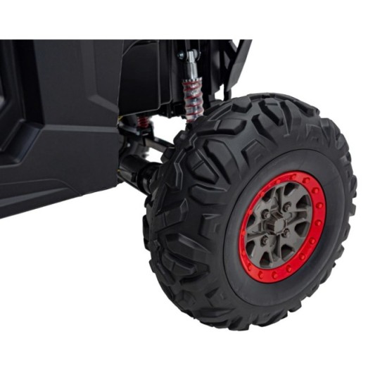 JOKO Elektrické autíčko Buggy UTV-MX 2000N 4x75W s LED Svetlom nad Sedadlom, Dvojmiestne kožené sedadlo, penové kolesá, nosnosť