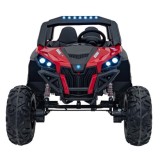 JOKO Elektrické autíčko Buggy UTV-MX 2000N 4x75W s LED Svetlom nad Sedadlom, Dvojmiestne kožené sedadlo, penové kolesá, nosnosť