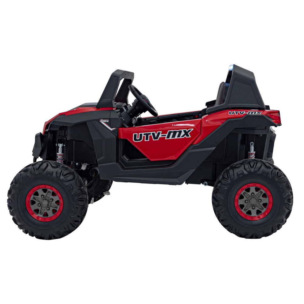 JOKO Elektrické autíčko Buggy UTV-MX 2000N 4x75W s LED Svetlom nad Sedadlom, Dvojmiestne kožené sedadlo, penové kolesá, nosnosť