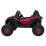 JOKO Elektrické autíčko Buggy UTV-MX 2000N 4x75W s LED Svetlom nad Sedadlom, Dvojmiestne kožené sedadlo, penové kolesá, nosnosť