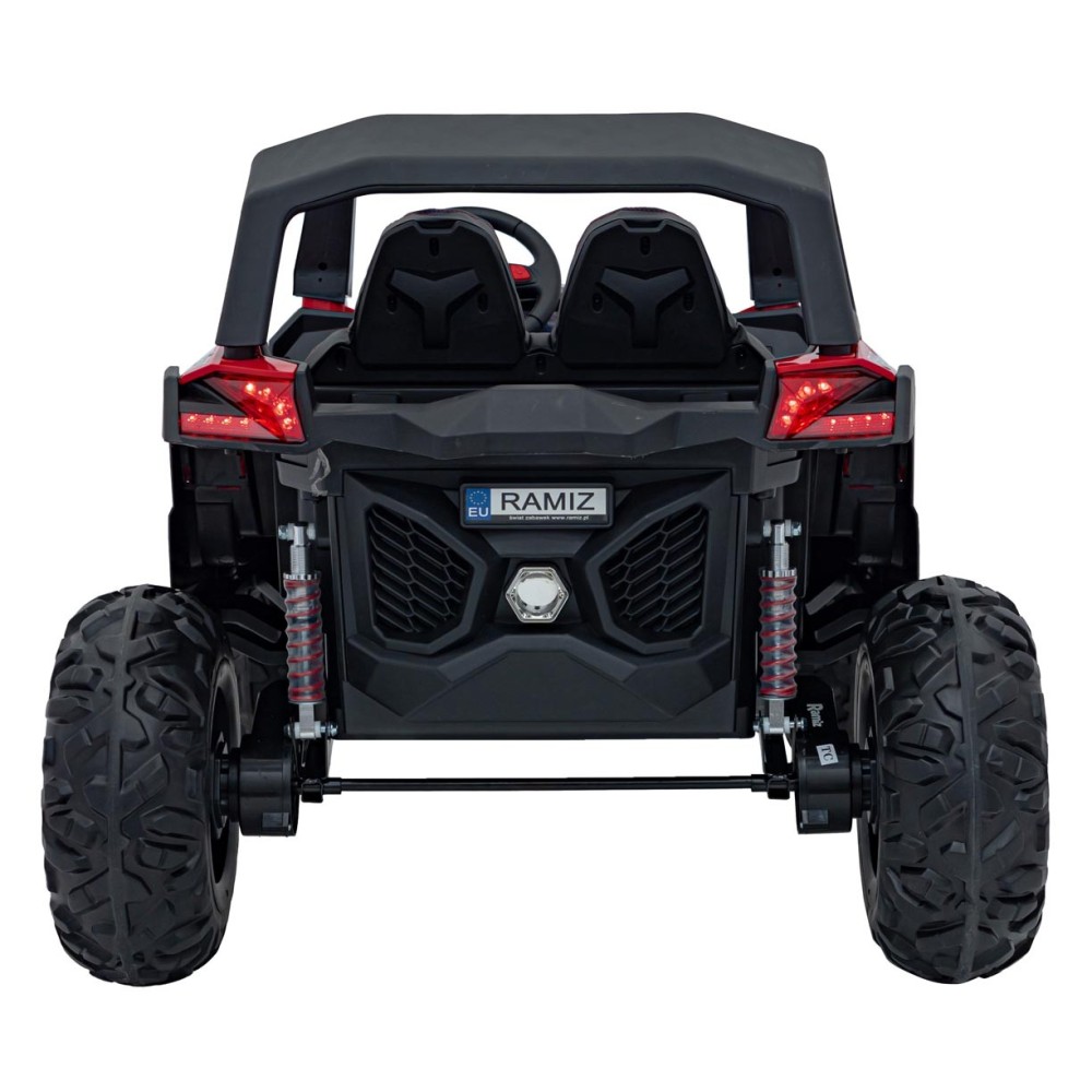 JOKO Elektrické autíčko Buggy UTV-MX 2000N 4x75W s LED Svetlom nad Sedadlom, Dvojmiestne kožené sedadlo, penové kolesá, nosnosť