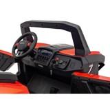 JOKO Elektrické autíčko Buggy UTV-MX 2000N 4x75W s LED Svetlom nad Sedadlom, Dvojmiestne kožené sedadlo, penové kolesá, nosnosť
