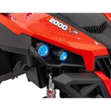 JOKO Elektrické autíčko Buggy UTV-MX 2000N 4x75W s LED Svetlom nad Sedadlom, Dvojmiestne kožené sedadlo, penové kolesá, nosnosť
