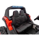 JOKO Elektrické autíčko Buggy UTV-MX 2000N 4x75W s LED Svetlom nad Sedadlom, Dvojmiestne kožené sedadlo, penové kolesá, nosnosť