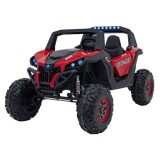 JOKO Elektrické autíčko Buggy UTV-MX 2000N 4x75W s LED Svetlom nad Sedadlom, Dvojmiestne kožené sedadlo, penové kolesá, nosnosť
