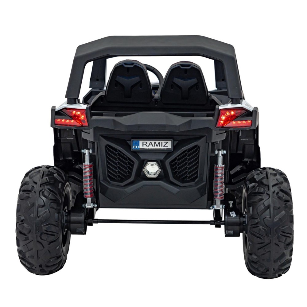 JOKO Elektrické autíčko Buggy UTV-MX 2000N 4x75W s LED Svetlom nad Sedadlom, Dvojmiestne kožené sedadlo, penové kolesá, nosnosť