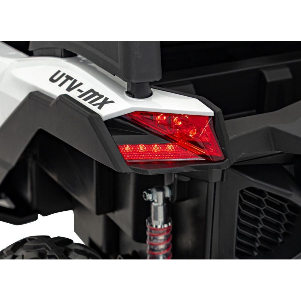 JOKO Elektrické autíčko Buggy UTV-MX 2000N 4x75W s LED Svetlom nad Sedadlom, Dvojmiestne kožené sedadlo, penové kolesá, nosnosť
