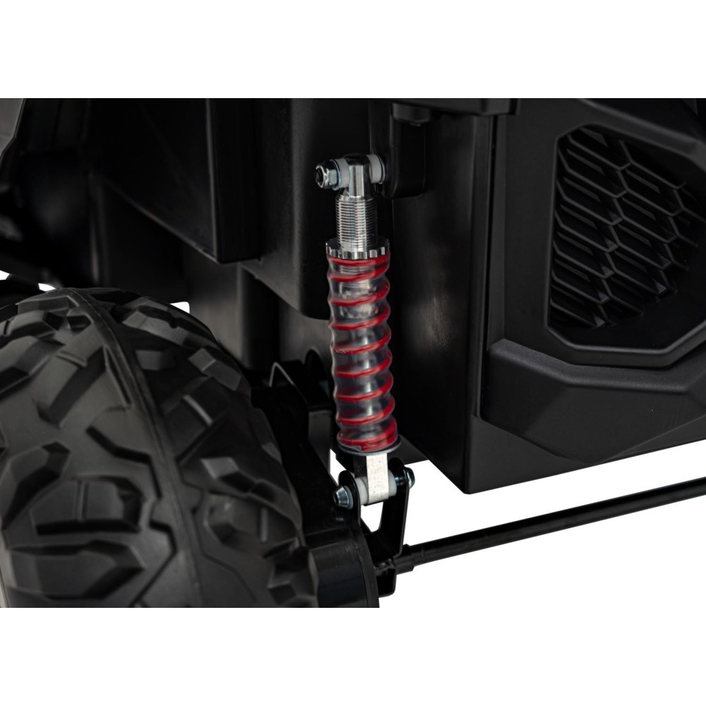 JOKO Elektrické autíčko Buggy UTV-MX 2000N 4x75W s LED Svetlom nad Sedadlom, Dvojmiestne kožené sedadlo, penové kolesá, nosnosť