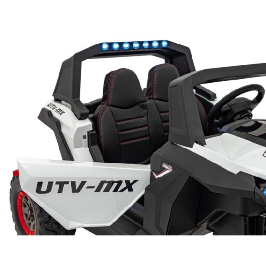 JOKO Elektrické autíčko Buggy UTV-MX 2000N 4x75W s LED Svetlom nad Sedadlom, Dvojmiestne kožené sedadlo, penové kolesá, nosnosť