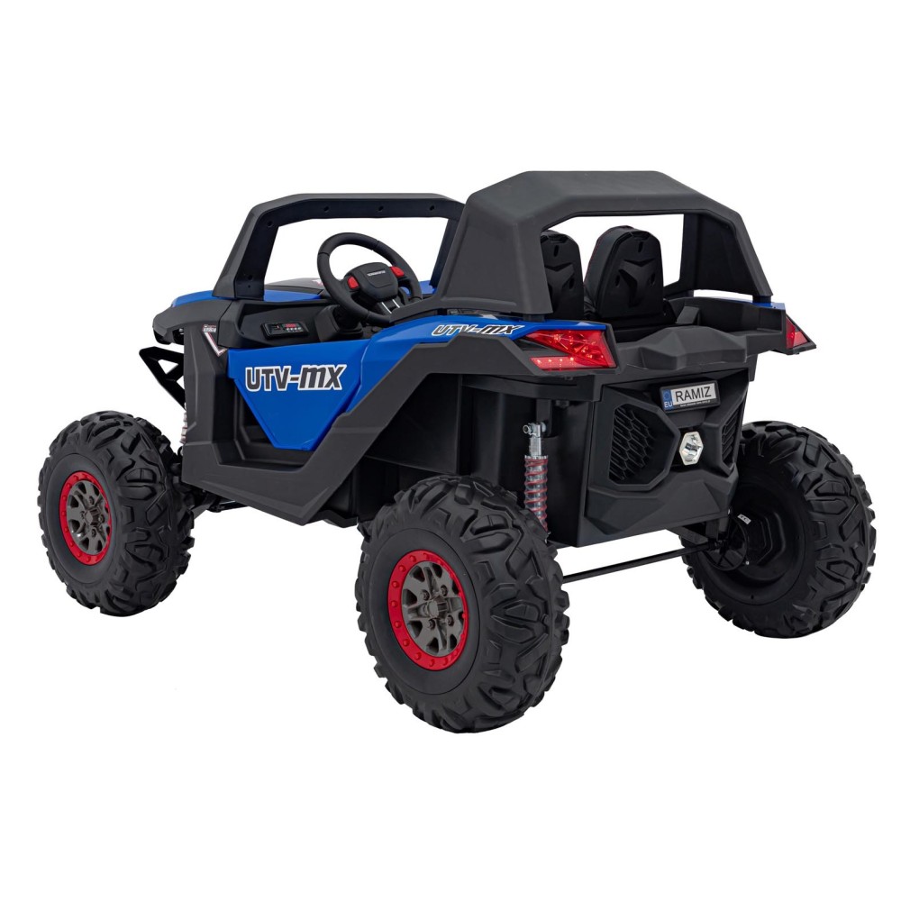 JOKO Elektrické autíčko Buggy UTV-MX 2000N 4x75W s LED Svetlom nad Sedadlom, Dvojmiestne kožené sedadlo, penové kolesá, nosnosť