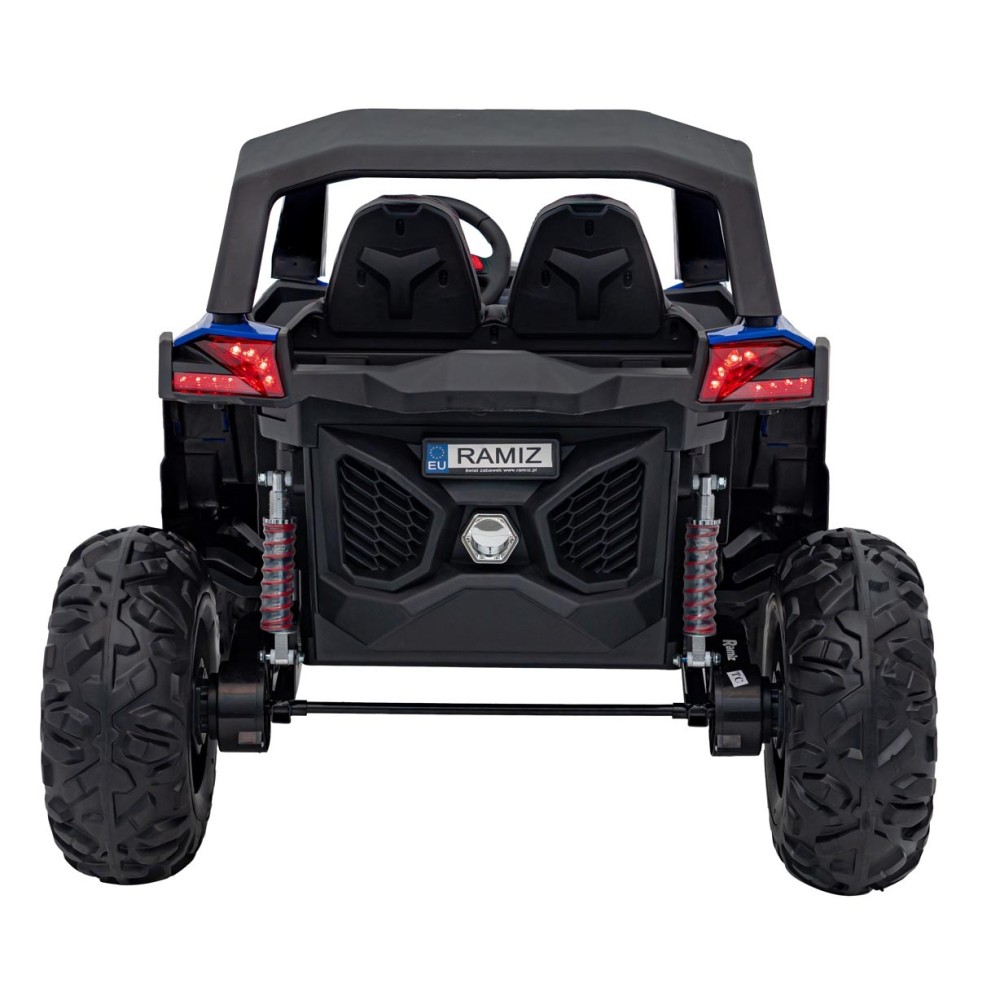 JOKO Elektrické autíčko Buggy UTV-MX 2000N 4x75W s LED Svetlom nad Sedadlom, Dvojmiestne kožené sedadlo, penové kolesá, nosnosť