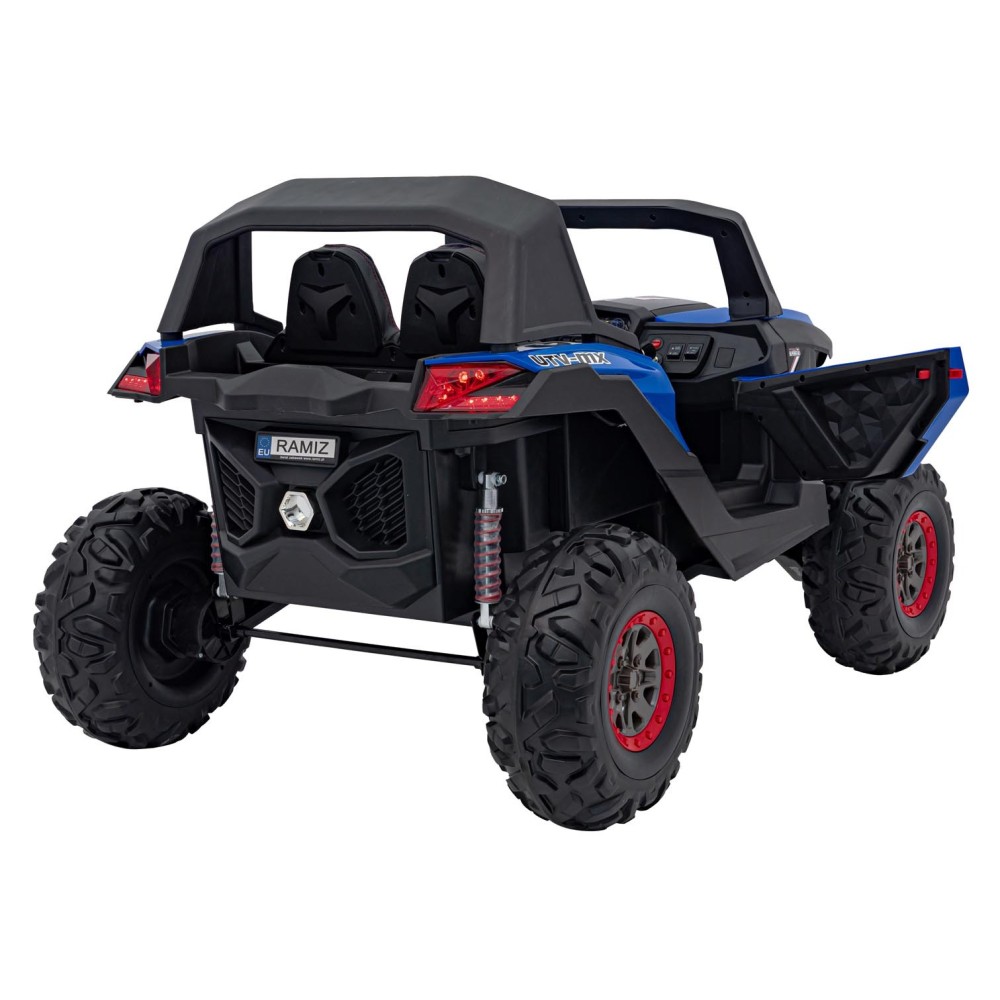 JOKO Elektrické autíčko Buggy UTV-MX 2000N 4x75W s LED Svetlom nad Sedadlom, Dvojmiestne kožené sedadlo, penové kolesá, nosnosť