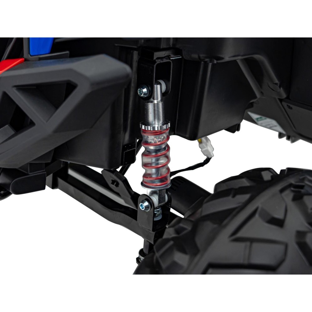 JOKO Elektrické autíčko Buggy UTV-MX 2000N 4x75W s LED Svetlom nad Sedadlom, Dvojmiestne kožené sedadlo, penové kolesá, nosnosť