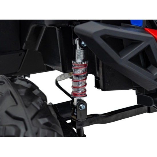 JOKO Elektrické autíčko Buggy UTV-MX 2000N 4x75W s LED Svetlom nad Sedadlom, Dvojmiestne kožené sedadlo, penové kolesá, nosnosť