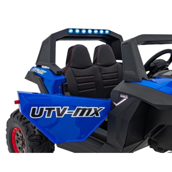 JOKO Elektrické autíčko Buggy UTV-MX 2000N 4x75W s LED Svetlom nad Sedadlom, Dvojmiestne kožené sedadlo, penové kolesá, nosnosť