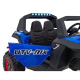 JOKO Elektrické autíčko Buggy UTV-MX 2000N 4x75W s LED Svetlom nad Sedadlom, Dvojmiestne kožené sedadlo, penové kolesá, nosnosť