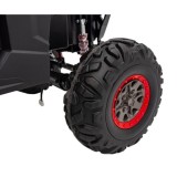 JOKO Elektrické autíčko Buggy UTV-MX 2000N 4x75W s LED Svetlom nad Sedadlom, Dvojmiestne kožené sedadlo, penové kolesá, nosnosť