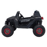 JOKO Elektrické autíčko Buggy UTV-MX 2000N 4x75W s LED Svetlom nad Sedadlom, Dvojmiestne kožené sedadlo, penové kolesá, nosnosť