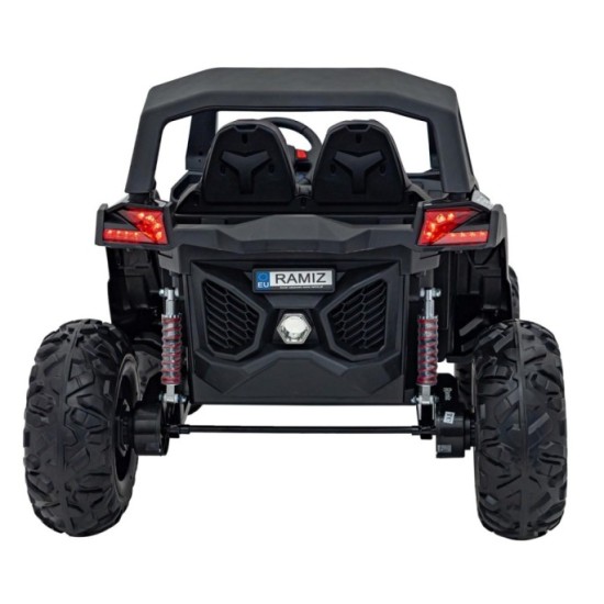 JOKO Elektrické autíčko Buggy UTV-MX 2000N 4x75W s LED Svetlom nad Sedadlom, Dvojmiestne kožené sedadlo, penové kolesá, nosnosť