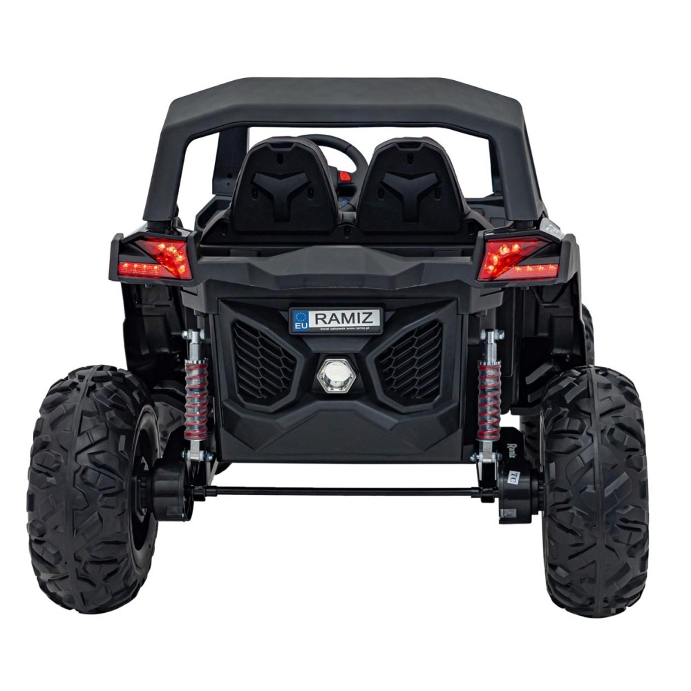 JOKO Elektrické autíčko Buggy UTV-MX 2000N 4x75W s LED Svetlom nad Sedadlom, Dvojmiestne kožené sedadlo, penové kolesá, nosnosť