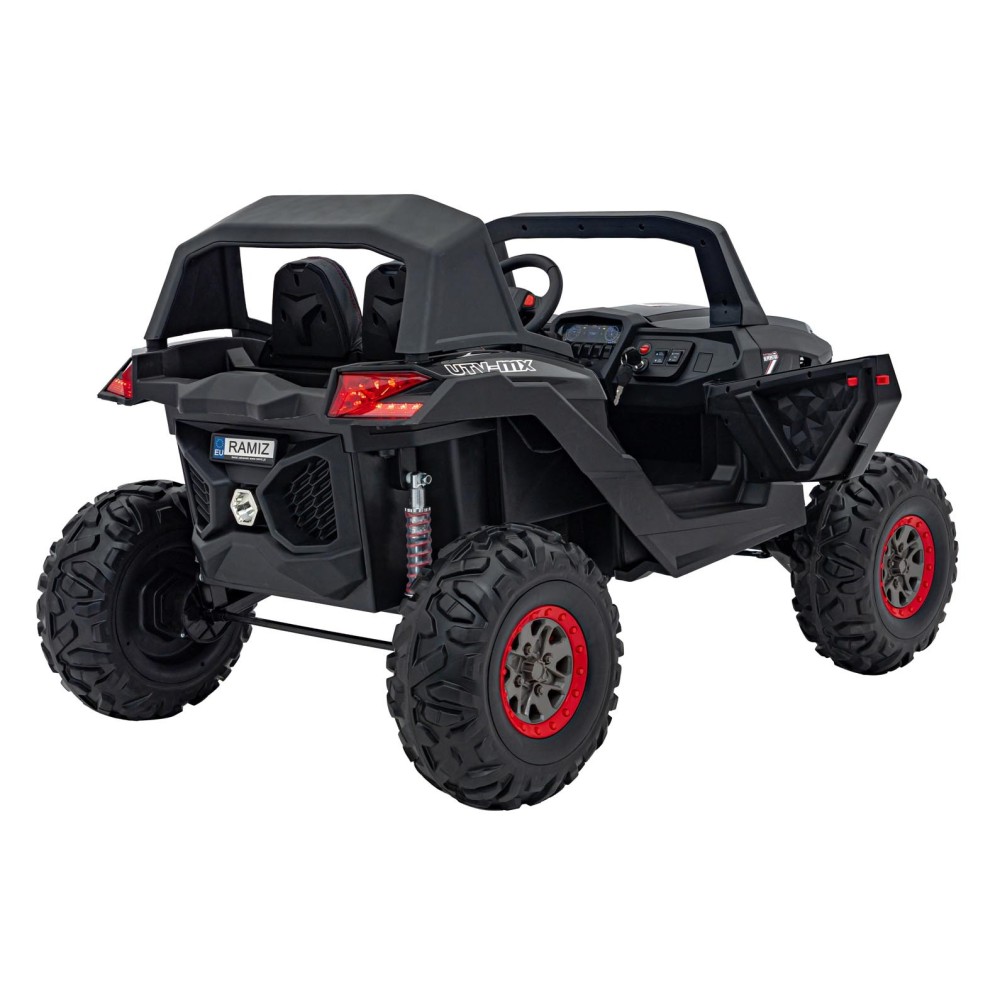 JOKO Elektrické autíčko Buggy UTV-MX 2000N 4x75W s LED Svetlom nad Sedadlom, Dvojmiestne kožené sedadlo, penové kolesá, nosnosť