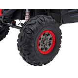 JOKO Elektrické autíčko Buggy UTV-MX 2000N 4x75W s LED Svetlom nad Sedadlom, Dvojmiestne kožené sedadlo, penové kolesá, nosnosť
