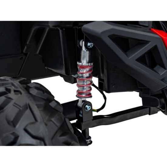 JOKO Elektrické autíčko Buggy UTV-MX 2000N 4x75W s LED Svetlom nad Sedadlom, Dvojmiestne kožené sedadlo, penové kolesá, nosnosť
