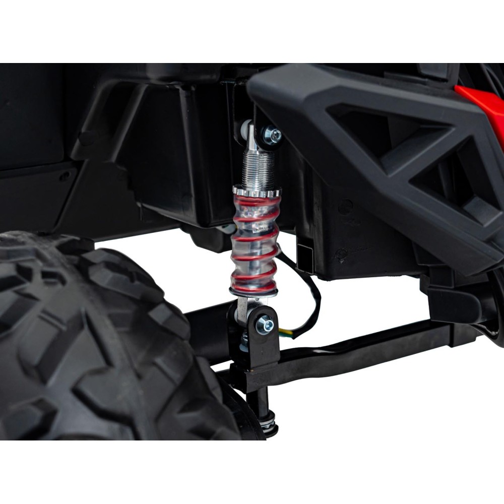 JOKO Elektrické autíčko Buggy UTV-MX 2000N 4x75W s LED Svetlom nad Sedadlom, Dvojmiestne kožené sedadlo, penové kolesá, nosnosť