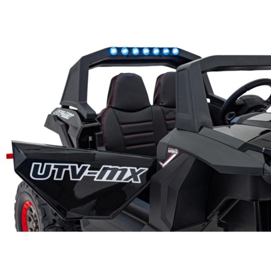JOKO Elektrické autíčko Buggy UTV-MX 2000N 4x75W s LED Svetlom nad Sedadlom, Dvojmiestne kožené sedadlo, penové kolesá, nosnosť