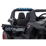 JOKO Elektrické autíčko Buggy UTV-MX 2000N 4x75W s LED Svetlom nad Sedadlom, Dvojmiestne kožené sedadlo, penové kolesá, nosnosť