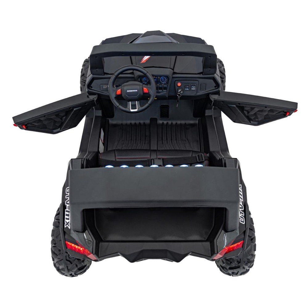 JOKO Elektrické autíčko Buggy UTV-MX 2000N 4x75W s LED Svetlom nad Sedadlom, Dvojmiestne kožené sedadlo, penové kolesá, nosnosť