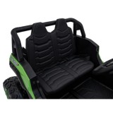 JOKO Elektrické autíčko BUGGY UTV 4x4 2000M, penové kolesá, kožené sedadlo, zelené