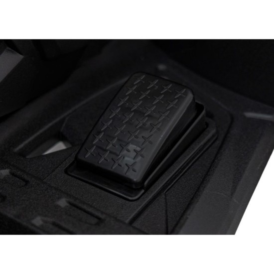 JOKO Elektrická Štvorkolka Maverick ATV 2x200W 24V, kožené sedadlo, penové kolesá, FM rádio, žltá