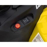 JOKO Elektrická Štvorkolka Maverick ATV 2x200W 24V, kožené sedadlo, penové kolesá, FM rádio, žltá