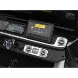 JOKO Veľké Elektrické Autíčko Mercedes Benz G63 AMG XXL STRONG 2x280W, 2x24V, Dvojmiestne kožené sedadlo, penové kolesá, biele