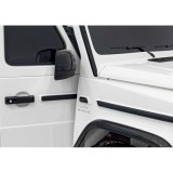 JOKO Veľké Elektrické Autíčko Mercedes Benz G63 AMG XXL STRONG 2x280W, 2x24V, Dvojmiestne kožené sedadlo, penové kolesá, biele