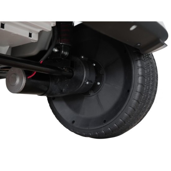 JOKO Veľké Elektrické Autíčko Mercedes Benz G63 AMG XXL STRONG 2x280W, 2x24V, Dvojmiestne kožené sedadlo, penové kolesá, biele