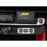 JOKO Veľké Elektrické Autíčko Mercedes Benz G63 AMG XXL STRONG 2x280W, 2x24V, Dvojmiestne kožené sedadlo, penové kolesá, červené