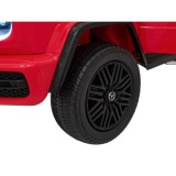 JOKO Veľké Elektrické Autíčko Mercedes Benz G63 AMG XXL STRONG 2x280W, 2x24V, Dvojmiestne kožené sedadlo, penové kolesá, červené
