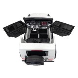 JOKO Veľké Elektrické Autíčko Mercedes Benz G63 AMG XXL STRONG 2x280W, 2x24V, Dvojmiestne kožené sedadlo, Vyberateľný MP4 panel,