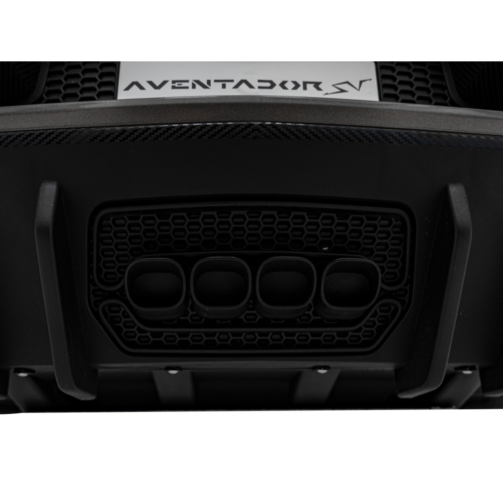 JOKO Veľké Elektrické Autíčko Lamborghini Aventador SV, kožené sedadlo, penové kolesá, nosnosť 100kg, 2x200W, 24V, sivé