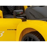 JOKO Elektrické Autíčko Maserati MC20 GT2 4x4, penové kolesá, kožené sedadlo, Rádio, žlté